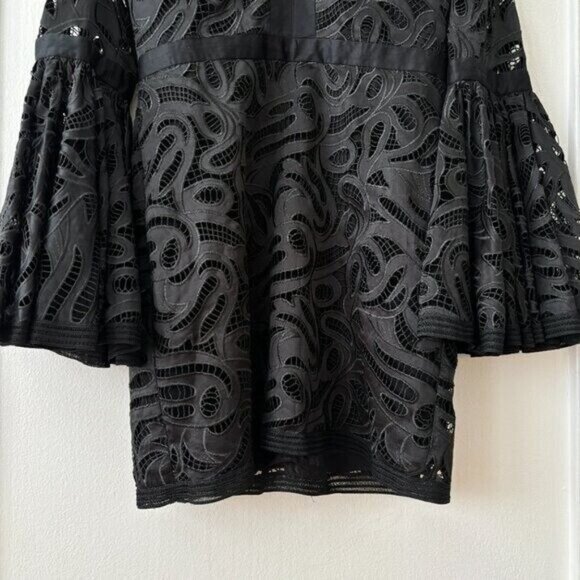 Alexis Behati Lace Bell Sleeve Mini Dress - Picture 7 of 11